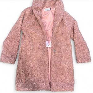 Chicwish Pink Teddy Jacket